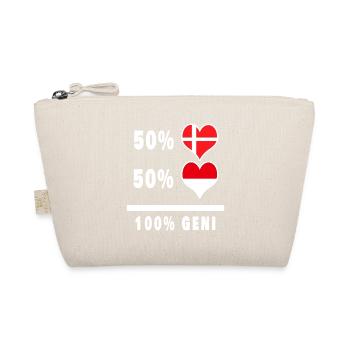Drapeau 100% génie de l’Indonésie et du Danemark - Trousse biologique - nature - Devant