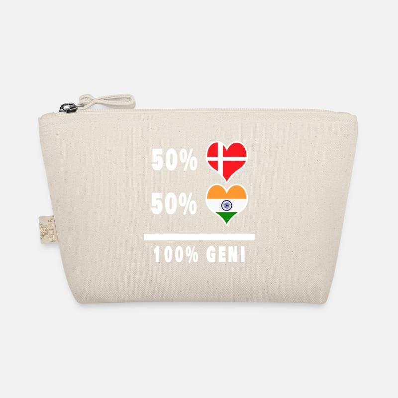 Inde et Danemark 100% drapeau de génie Trousse biologique