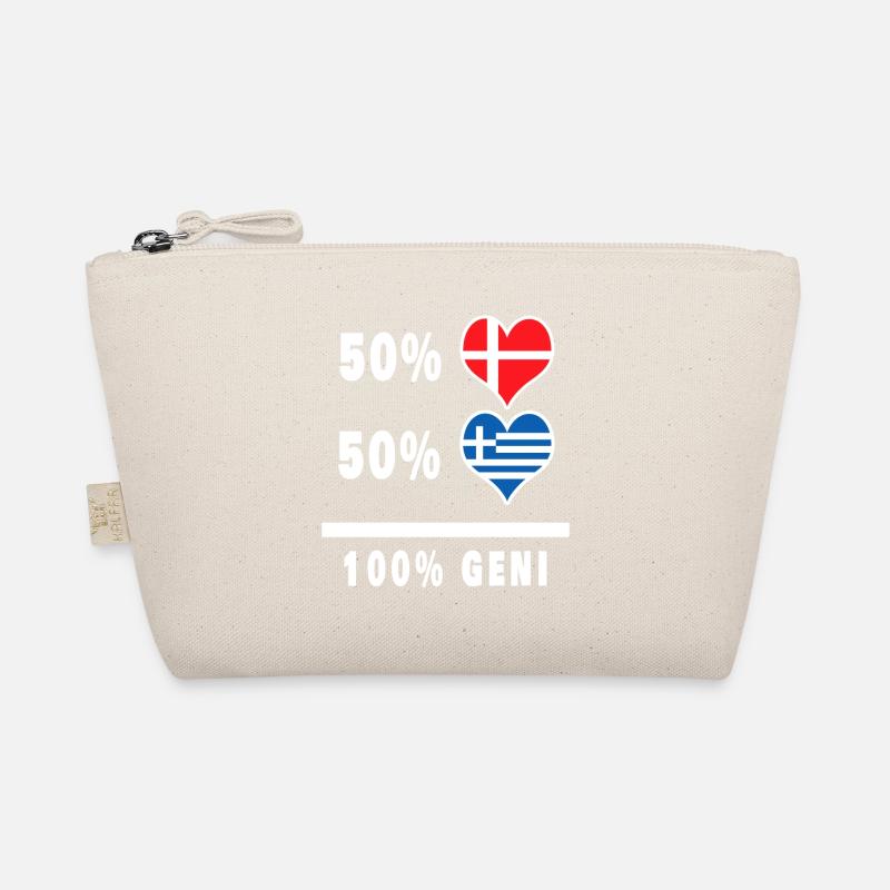 Grèce et Danemark 100% drapeau de génie Trousse biologique
