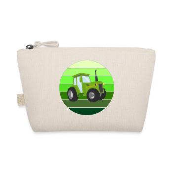 Traktor, Bauer, Bauer, Landwirt - Bio-Täschchen - Natur - Vorne