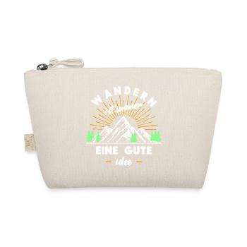 Wanderrouten Wandern Wanderer Statement Berge - Bio-Täschchen - Natur - Vorne