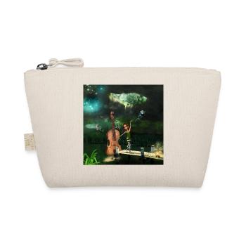 Wonder of the violin - Organic Pouch - nature - Front