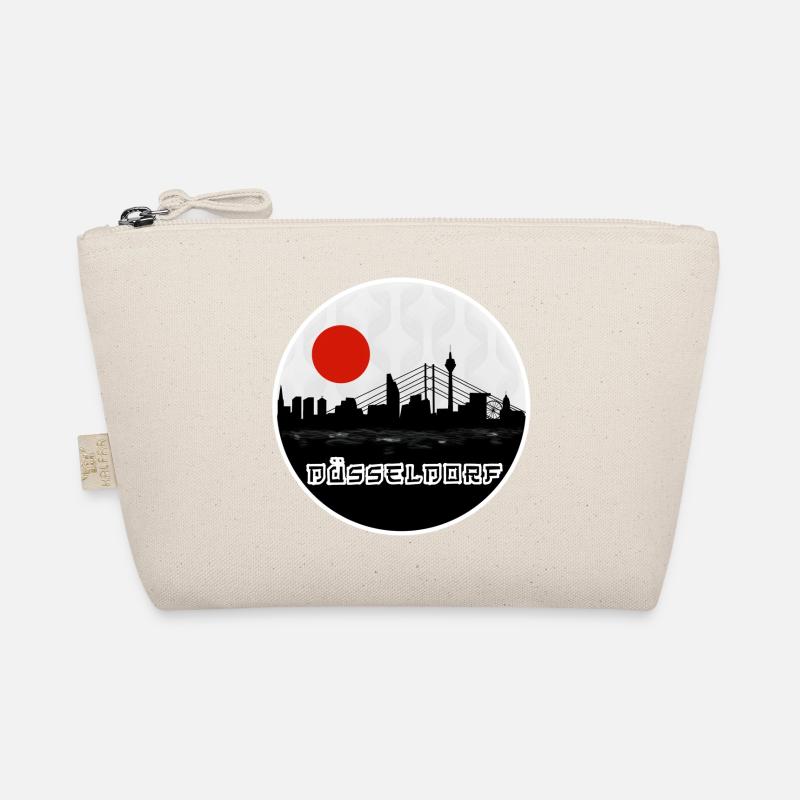Düsseldorf Japan Skyline - Bio-Täschchen - Natur