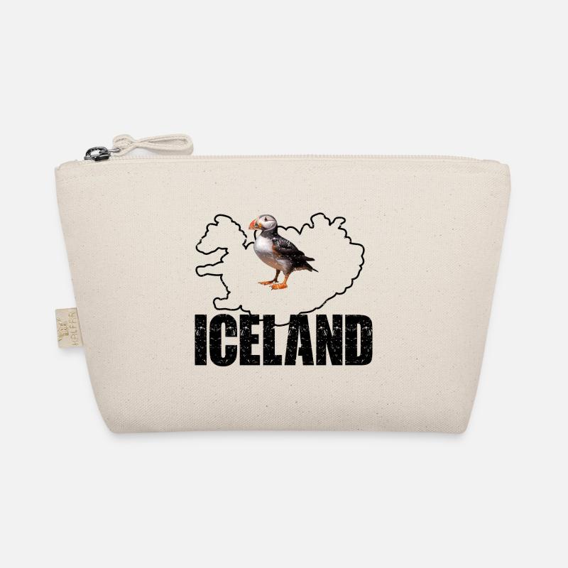 PUFFIN IN ISLAND - Bio-Täschchen - Natur