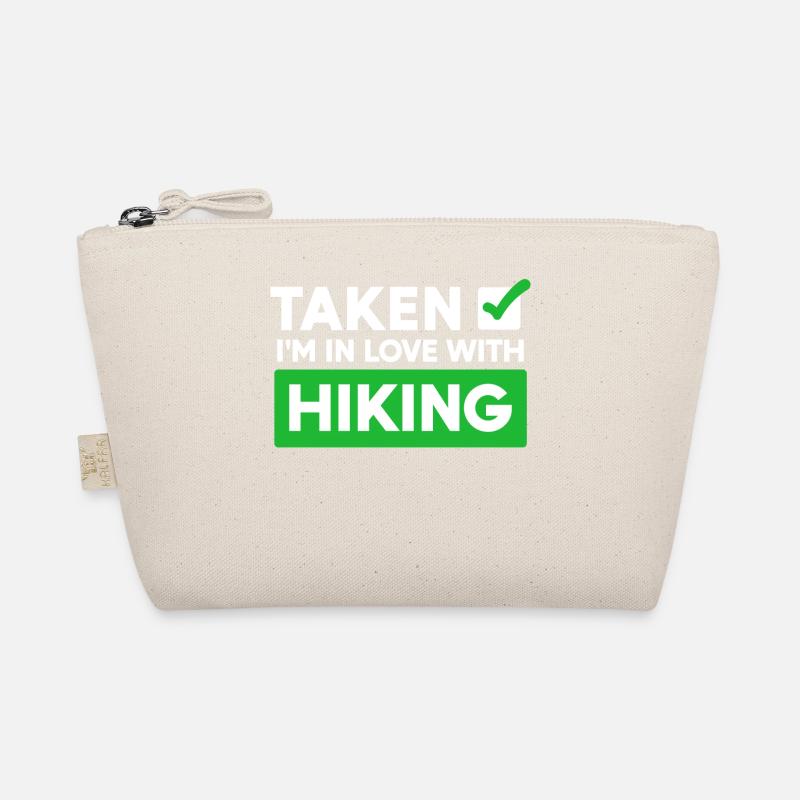 Hiker Statement Hike Hiking Mountain Hiking Organic Pouch