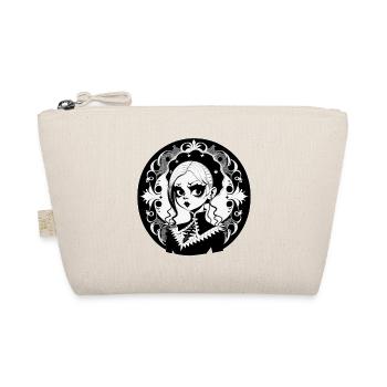 Gothic Hexe, Goth Hexerei - Bio-Täschchen - Natur - Vorne