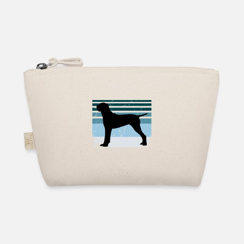 Ariege Pointer Dog Lover Silhouette Vintage Sunset Bio-Täschchen