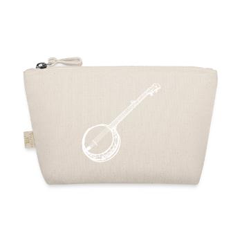 Banjo Drawing - Organic Pouch - nature - Front