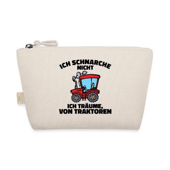 Traktor Statement Fahrzeug Ackerbau Biobauer - Bio-Täschchen - Natur - Vorne