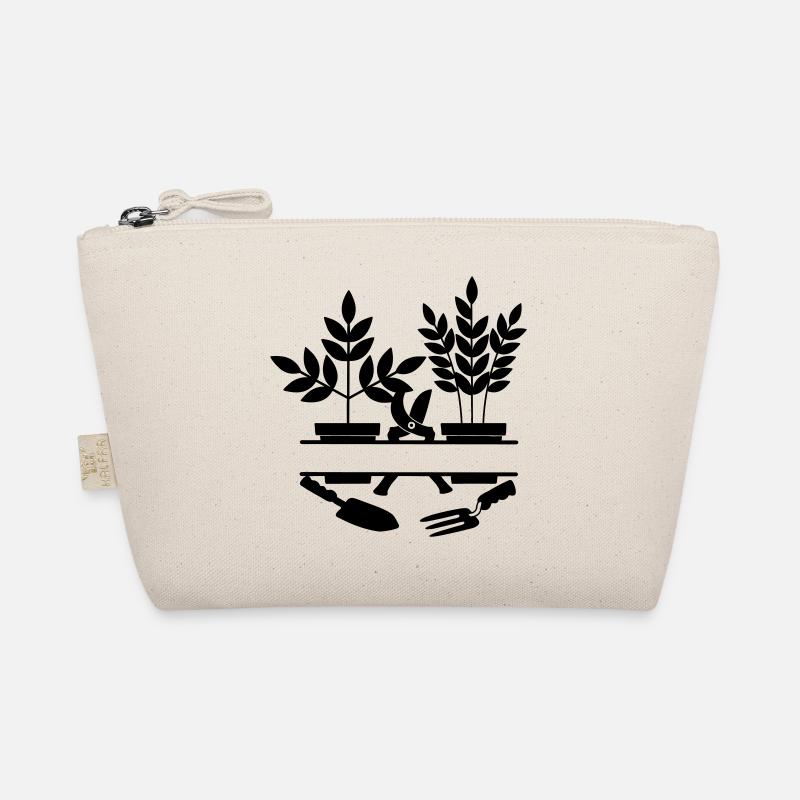 Garden gardener tools two plants Organic Pouch
