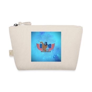 Joyeux 4 juillet avec un chat mignon - Trousse biologique - nature - Devant