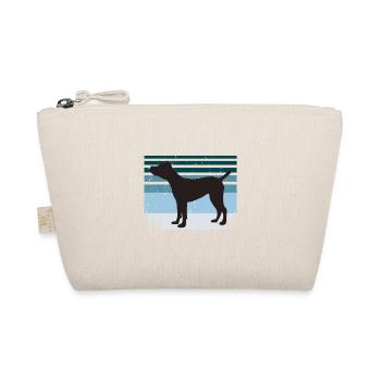 Cane Corso Dog Lover Silhouette Vintage Sunset - Trousse biologique - nature - Devant
