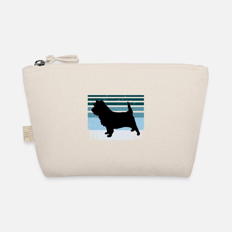 Cairn Terrier Dog Lover Silhouette Vintage Sunset Trousse biologique
