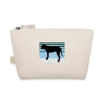 Coonhound Dog Lover Silhouette Vintage Sunset - Trousse biologique - nature - Devant