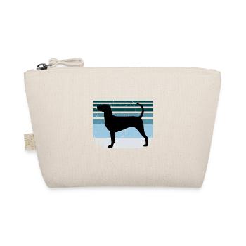 Dunker Dog Lover Silhouette Vintage Sunset - Trousse biologique - nature - Devant