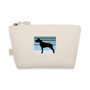 Argentino Dog Lover Silhouette Vintage Sunset - Trousse biologique - nature - Devant