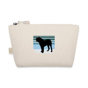 Fila Brasileiro Dog Love Silhouette Vintage Sunset - Organic Pouch - nature - Front