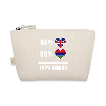 Gambie et Grande-Bretagne 100% Genius Flag - Trousse biologique - nature - Devant