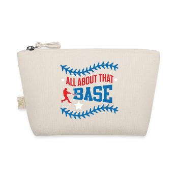 Base Baseball Slogan - Trousse biologique - nature - Devant