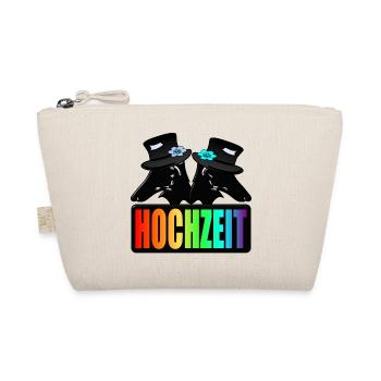 HOCHZEIT HUNDE VIELFALT - Bio-Täschchen - Natur - Vorne