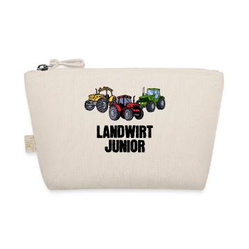 Jungbauer Statement Landmaschinen Feld Traktor - Bio-Täschchen - Natur - Vorne