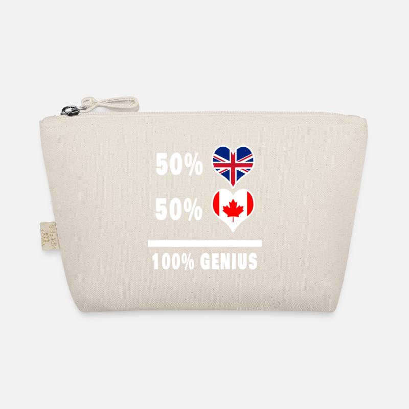 Drapeau 100% génie du Canada et de la Grande-Bretagne Trousse biologique