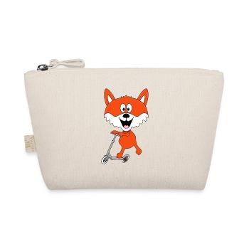 ROLLER - FUCHS - E-ROLLER - SCHLAUER FUCHS - TIER - Bio-Täschchen - Natur - Vorne