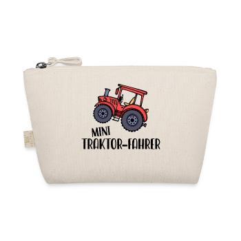Traktor Statement Landwirt Kraftfahrzeug Jungbauer - Bio-Täschchen - Natur - Vorne