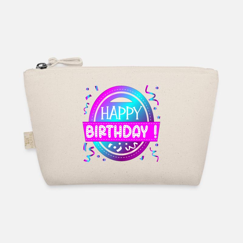 ALLES GUTE ZUM GEBURTSTAG GRÜSSE - HERZLICHEN GLÜCKWUNSCH SPRÜCHE - Bio-Täschchen - Natur