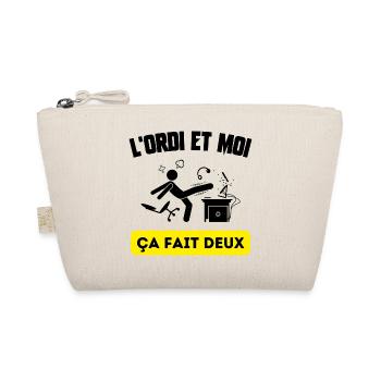 l'ordi et moi - Trousse biologique - nature - Devant