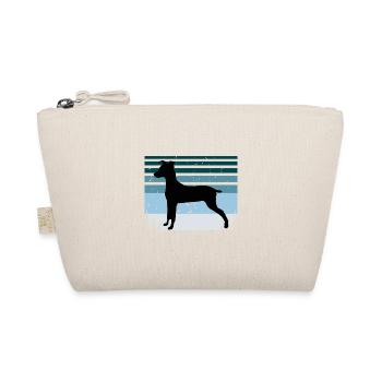Japanese Terrier Dog Lover Silhouette Retro Sunset - Trousse biologique - nature - Devant
