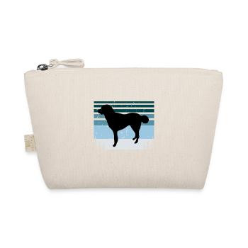 Kuchi Afghan Shepard Dog Silhouette Rétro Coucher de soleil - Trousse biologique - nature - Devant