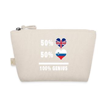 Slovénie et Grande-Bretagne 100% Genius Flag - Trousse biologique - nature - Devant