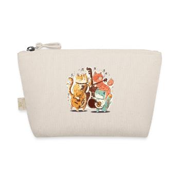 Feline Band - Organic Pouch - nature - Front