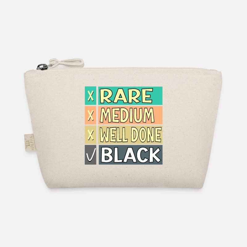 FLEISCH STEAK GARGRAD LUSTIG BBQ GRILL Bio-Täschchen