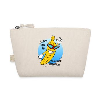 Coole Banane Sommer Meer Urlaub - Bio-Täschchen - Natur - Vorne