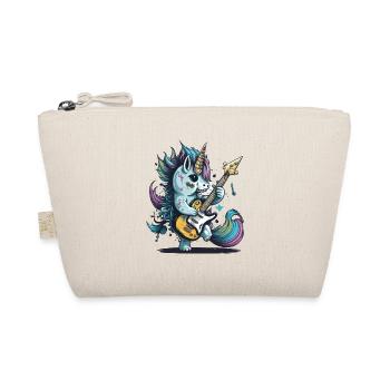Rockin Unicorn - Organic Pouch - nature - Front