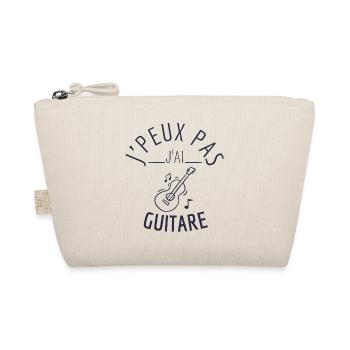 J peux pas j ai guitare - Trousse biologique - nature - Devant