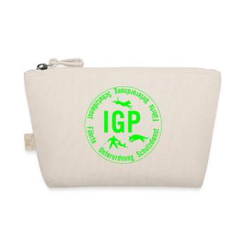 IGP Hundesport - rund, gruen - Bio-Täschchen - Natur - Vorne