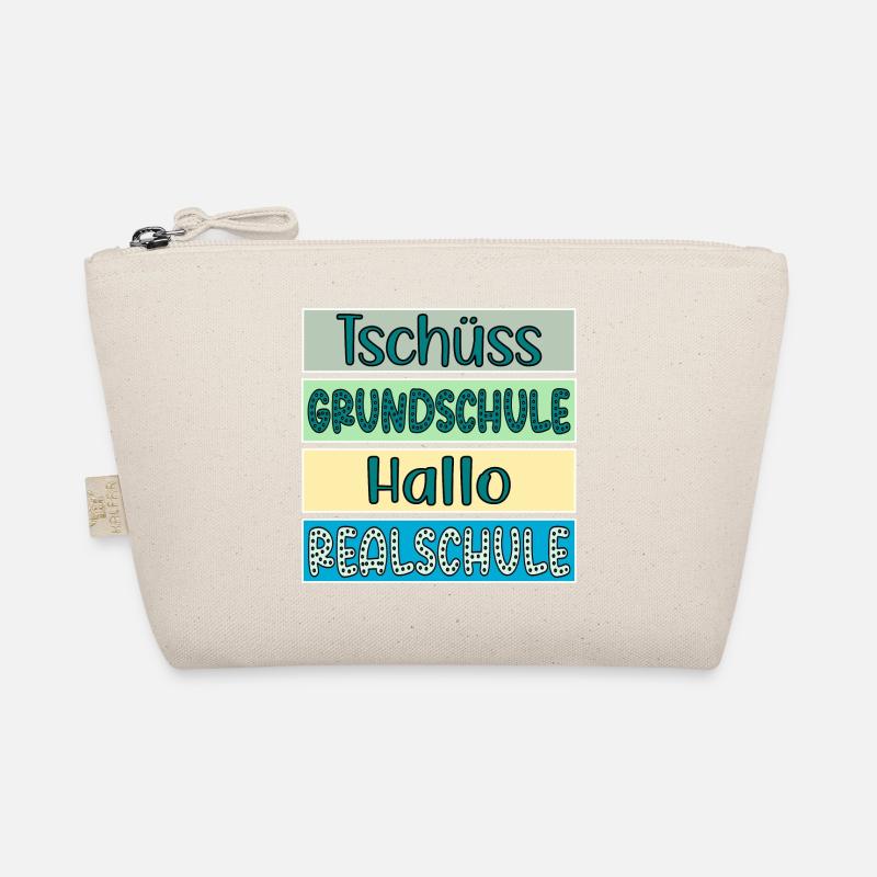 Tschüss Grundschule Hallo Realschule Schulwechsel Bio-Täschchen