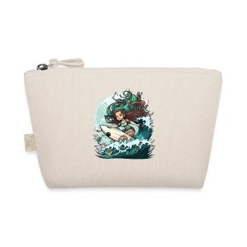 Surfing Siren - Organic Pouch - nature - Front