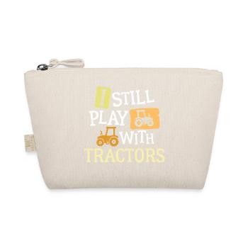 Farmer Statement Arable Farming Tractor Field Commercial Vehicle - Organic Pouch - nature - Front