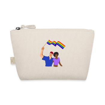 We love Pride - Bio-Täschchen - Natur - Vorne