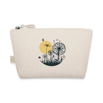 Beautiful dandelion, dandelion motif - abstract - Organic Pouch - nature - Front