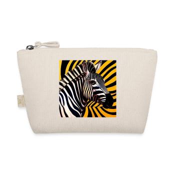 Zebra - Organic Pouch - nature - Front