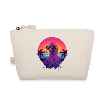 Synthwave Chicken Sunset - Trousse biologique - nature - Devant