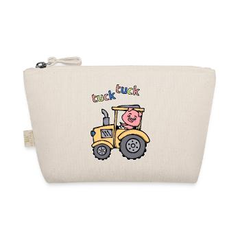 Farmer Farm Farming Tractor Vehicle - Organic Pouch - nature - Front
