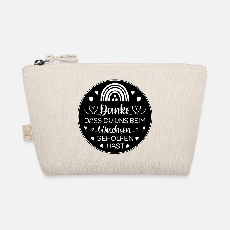 Boho Regenbogen Danke Abschied Kita Kindergarten Bio-Täschchen