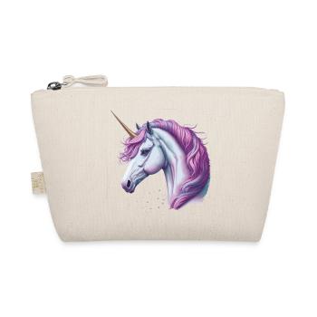 Einhorn - Bio-Täschchen - Natur - Vorne
