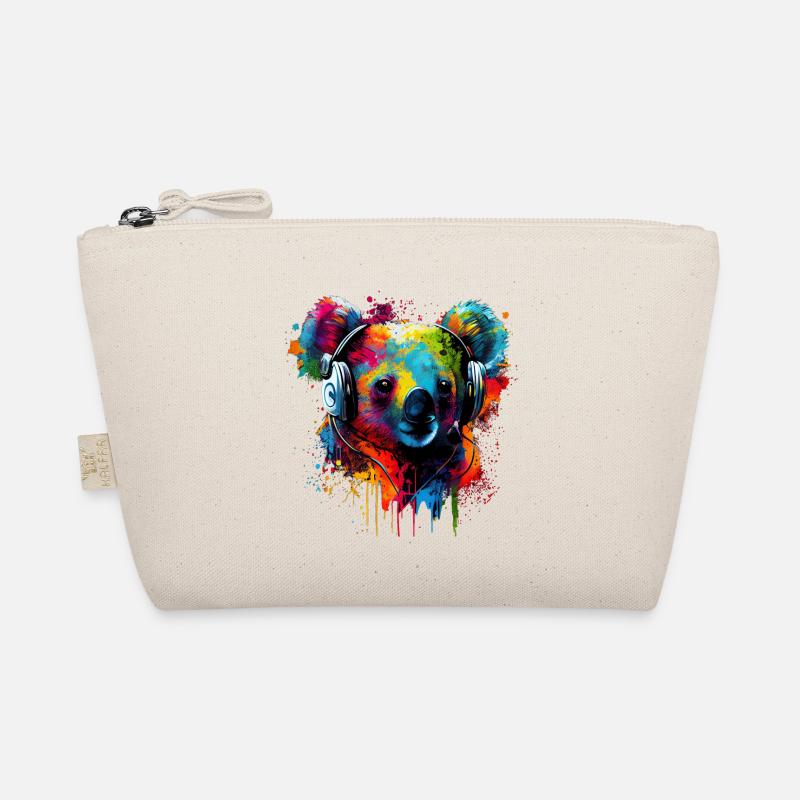 Koala ours avec écouteurs Trousse biologique